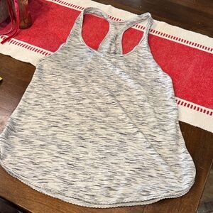 Lululemon Athletica Black and White Singlet Tank Top